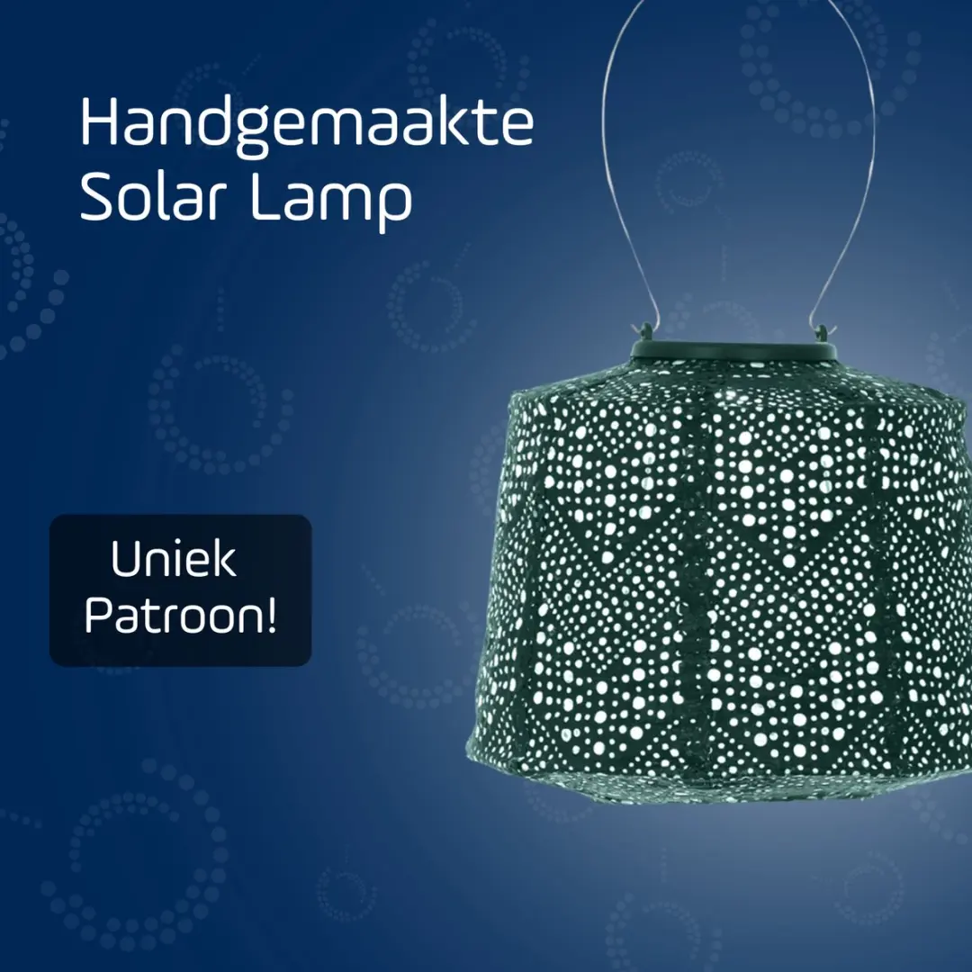 Lumiz Verso Solar Tuinlamp Groen 20cm