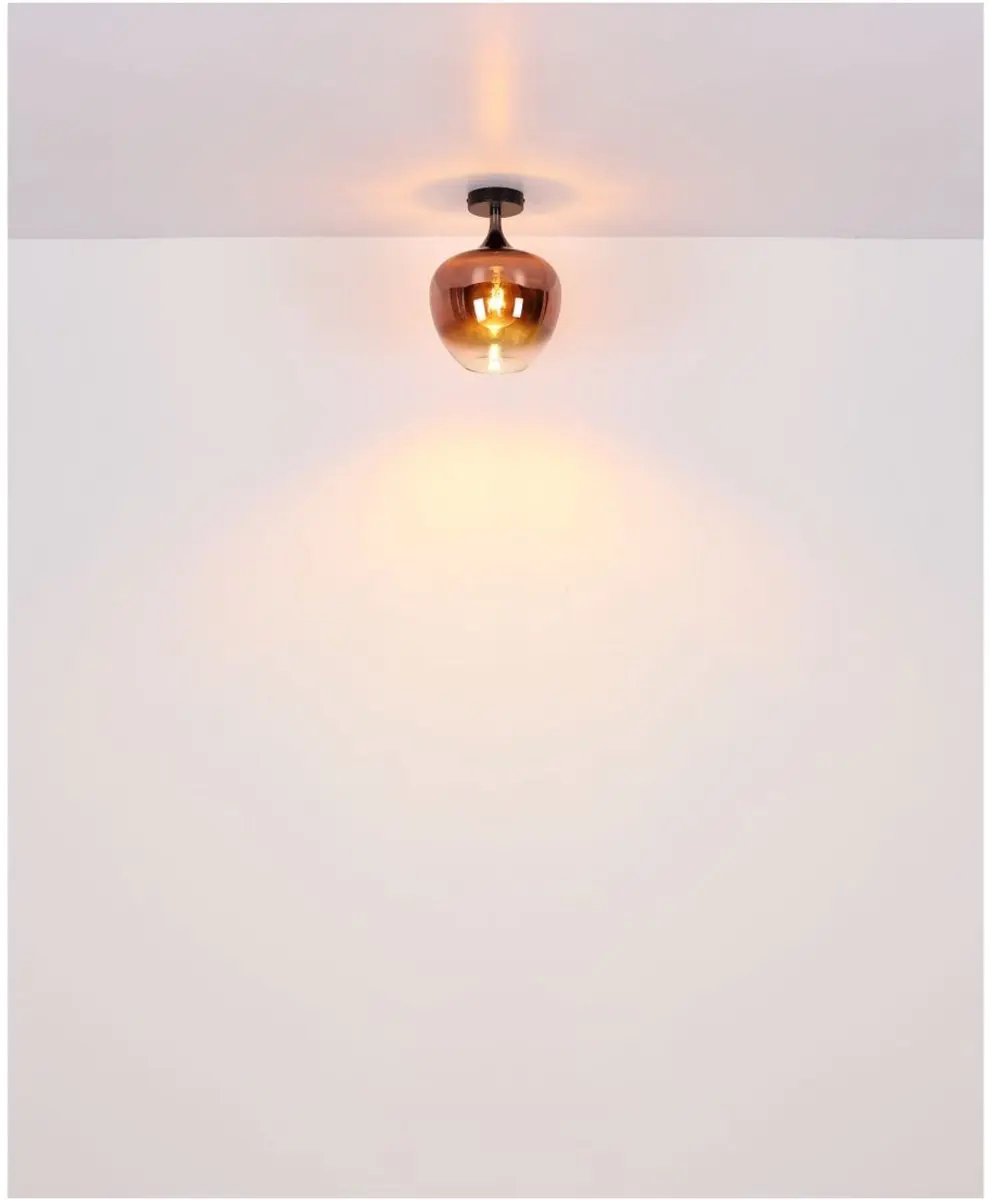 Globo Maxy Vloerlamp 150cm - Matt zwart - E27