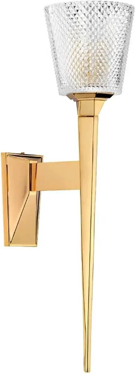 Elstead LED Badkamerarmatuur Verity 3W - 300Lm - IP44 - Polished Gold