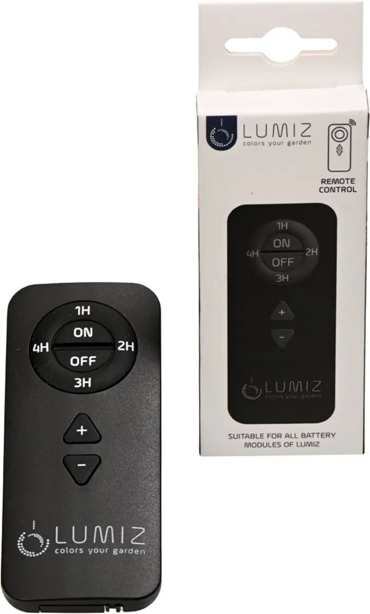 Lumiz Afstandsbediening - 3 Stuks - Zwart