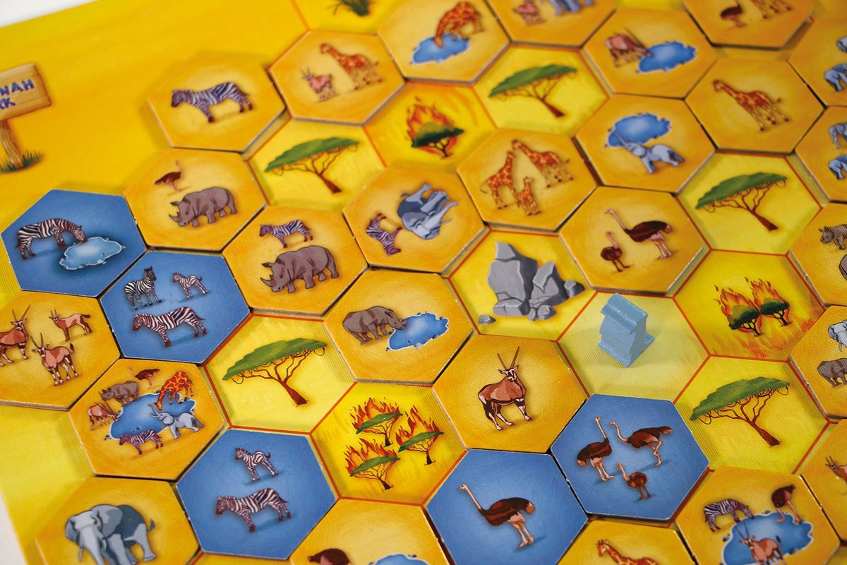 999 Games - Savannah Park - Bordspel - Bevat ook een Solo variant