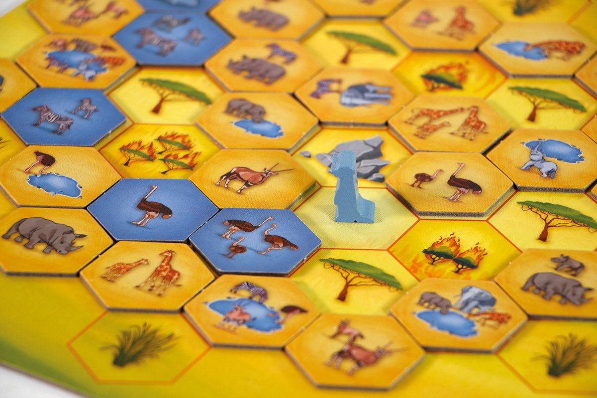 999 Games - Savannah Park - Bordspel - Bevat ook een Solo variant