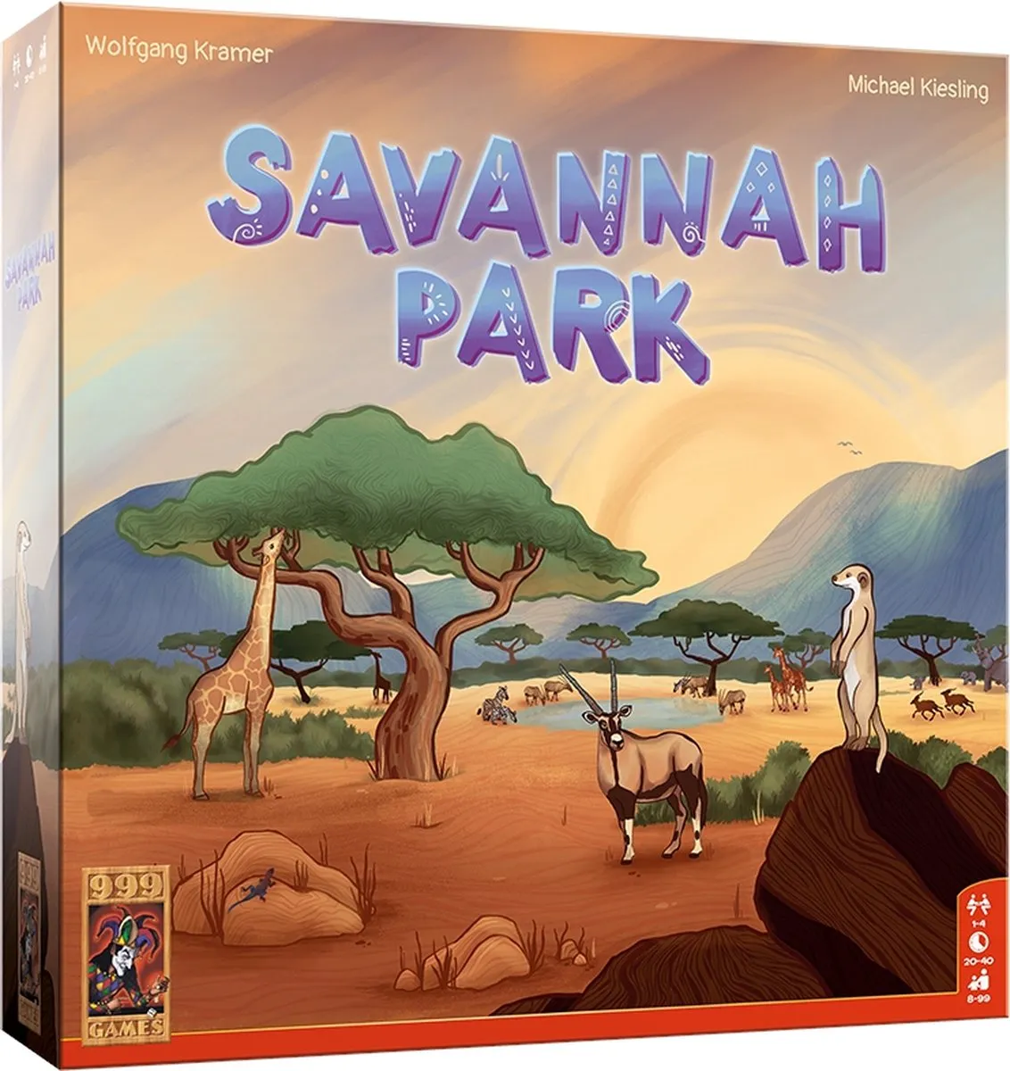 999 Games Savannah Park Bordspel - Solo Variant - 999-SAV01