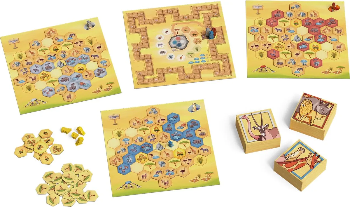 999 Games Savannah Park Bordspel - Solo Variant - 999-SAV01