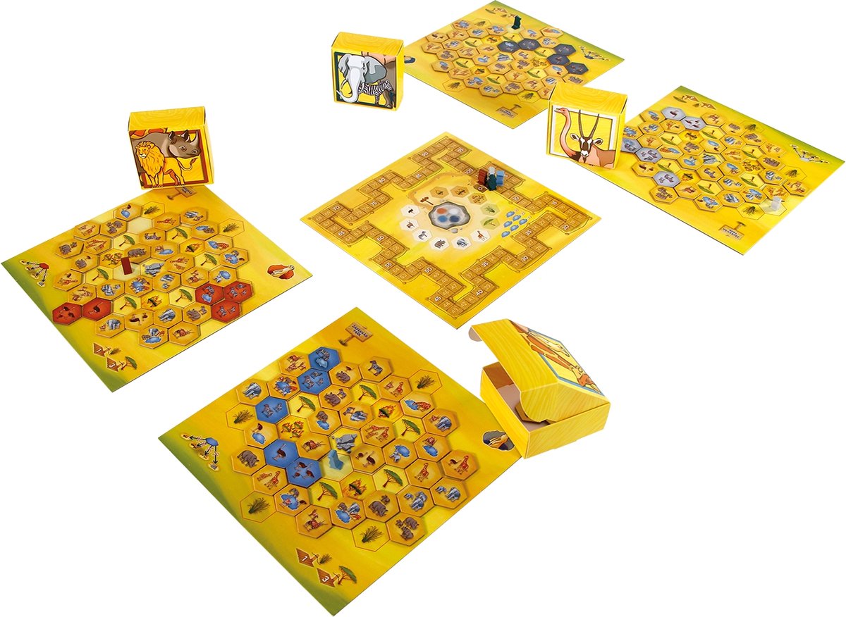 999 Games - Savannah Park - Bordspel - Bevat ook een Solo variant