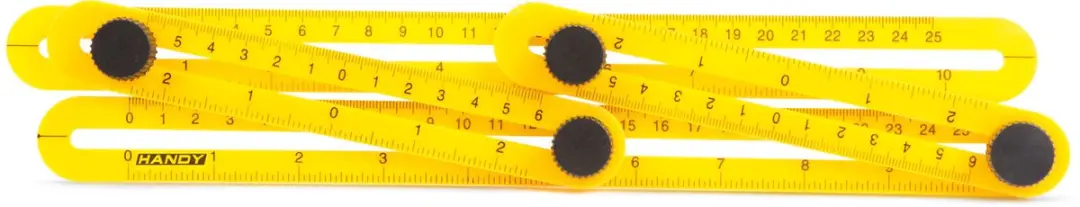 Handy Multi Hoekmeter 11004 - 31x18cm - Geel