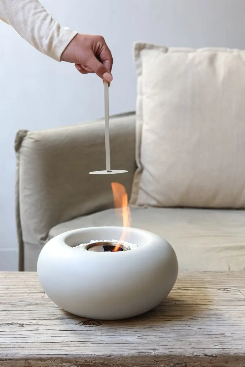 Leeff Fire Bowl Keramiek 18783 - Grijs - afbeelding 6 van 6