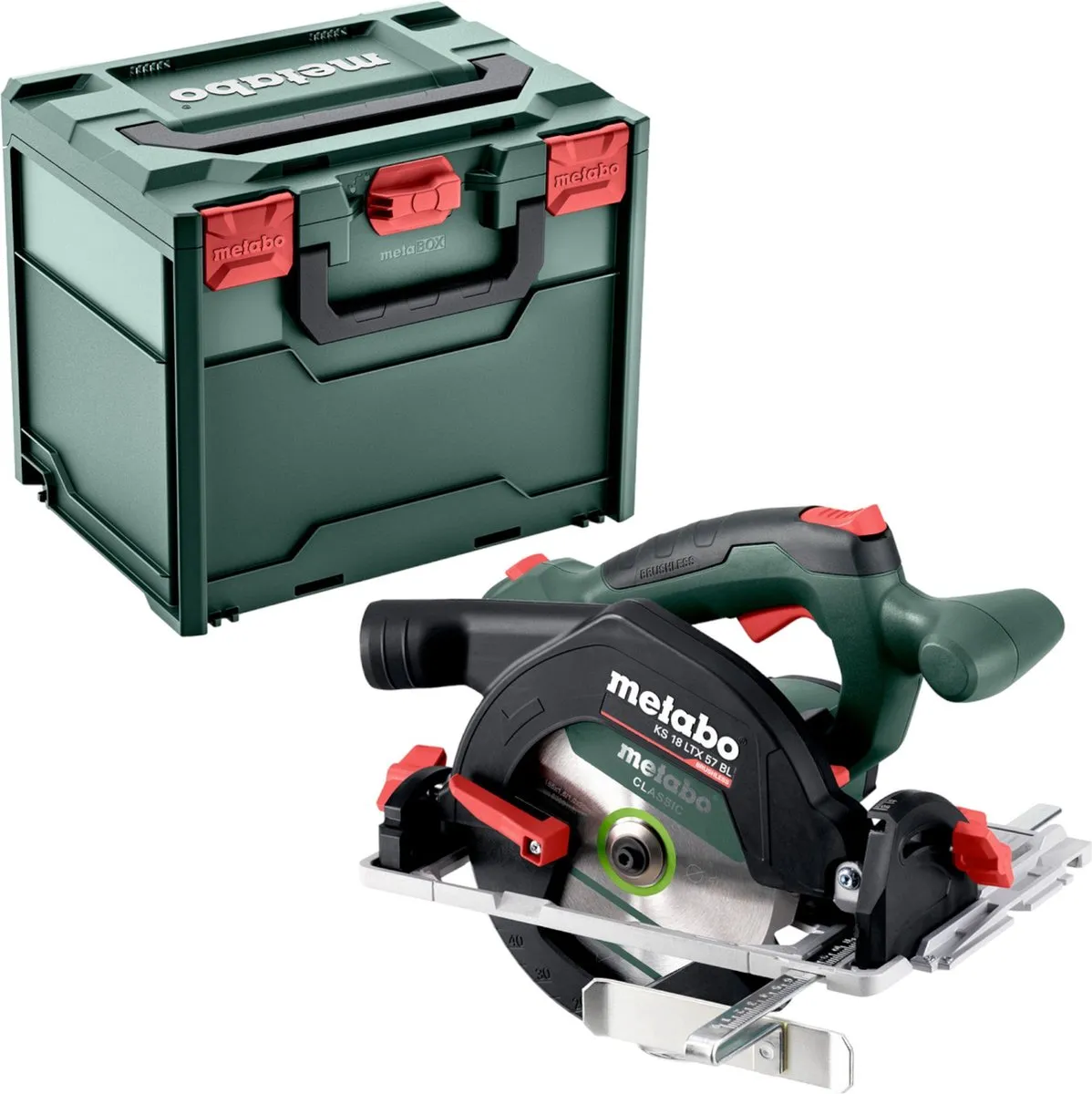 Metabo KS 18 LTX 57 BL Accucirkelzaag 18V