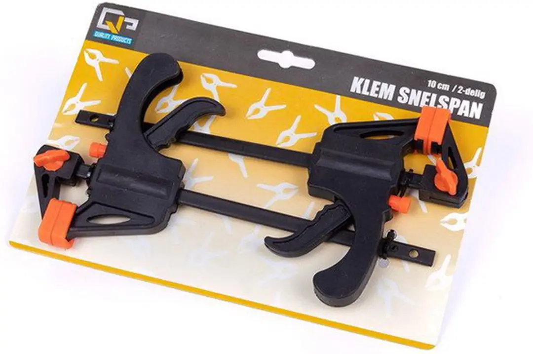 KLEM SNELSPAN 10CM SET 2-DLG