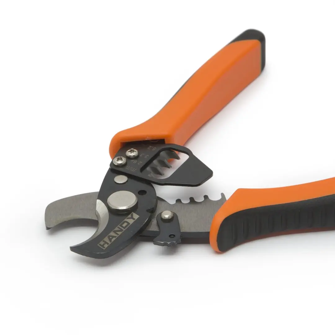 Handy Kabelstripper & Kniptang AWG 10-4 - 17mm - Oranje/Zwart