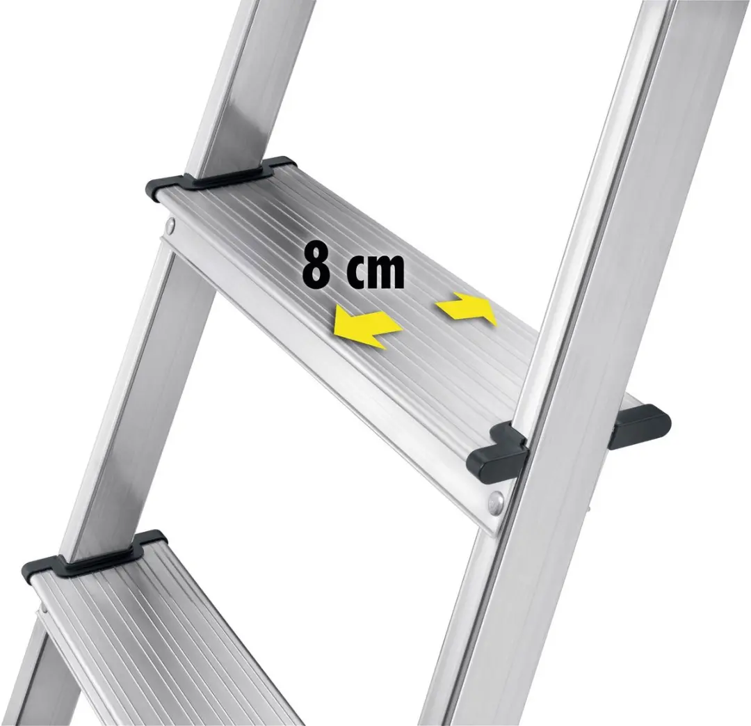 Hailo L60 StandardLine Veiligheidsladder 3 treden - Aluminium