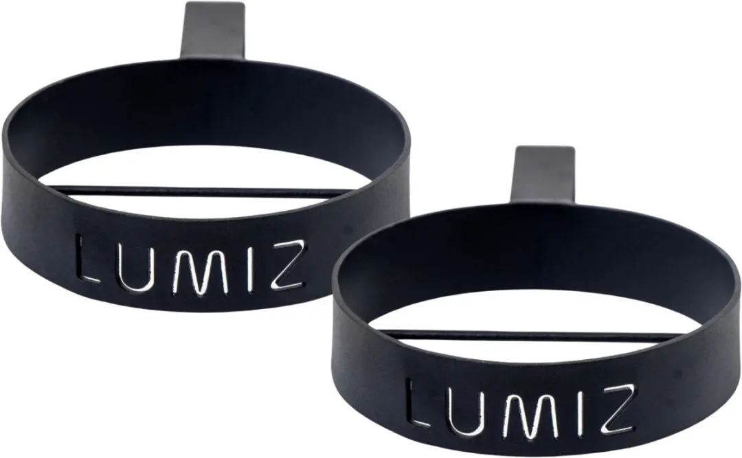 Lumiz Solar Lampion 2PACK Metalen Wandring