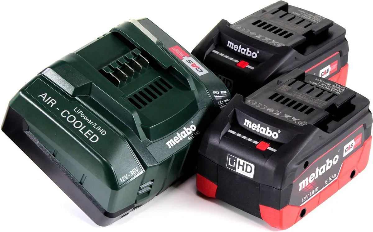 Metabo MT 18 LTX Multitool 18V - 2x 5,5Ah Accu + Lader