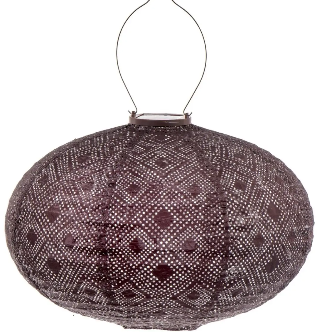 Lumiz Solar Lampion San Blas Set - 2 Stuks - Plum/Blush