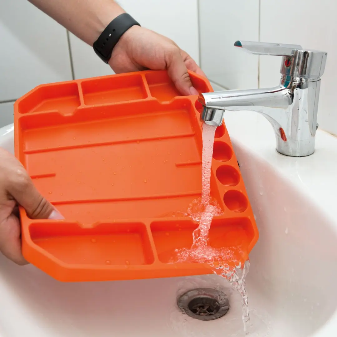 Handy Rubberen Gereedschapstray 11985B - 26x23,5x2,5cm - Oranje