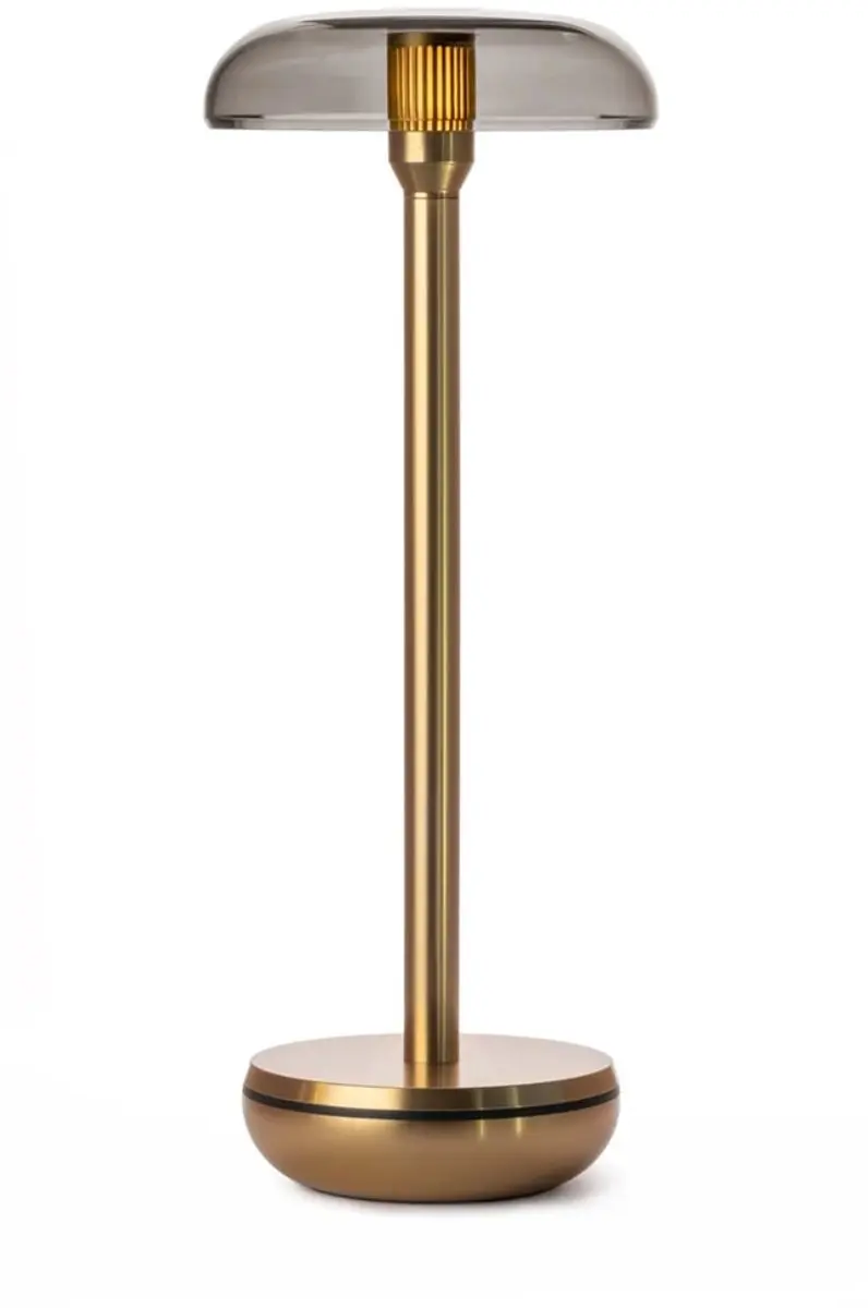 Humble Air tafellamp H25.75cm D9.85cm gold smoked