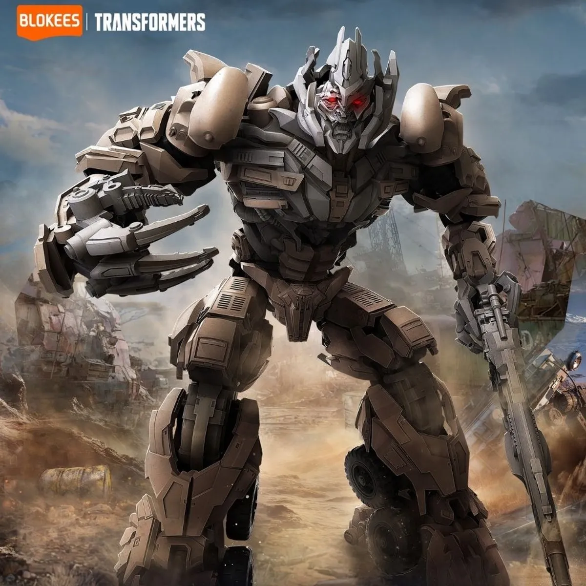 Hasbro Blokees Megatron Classic Class 22 Transformers Modelbouwkit