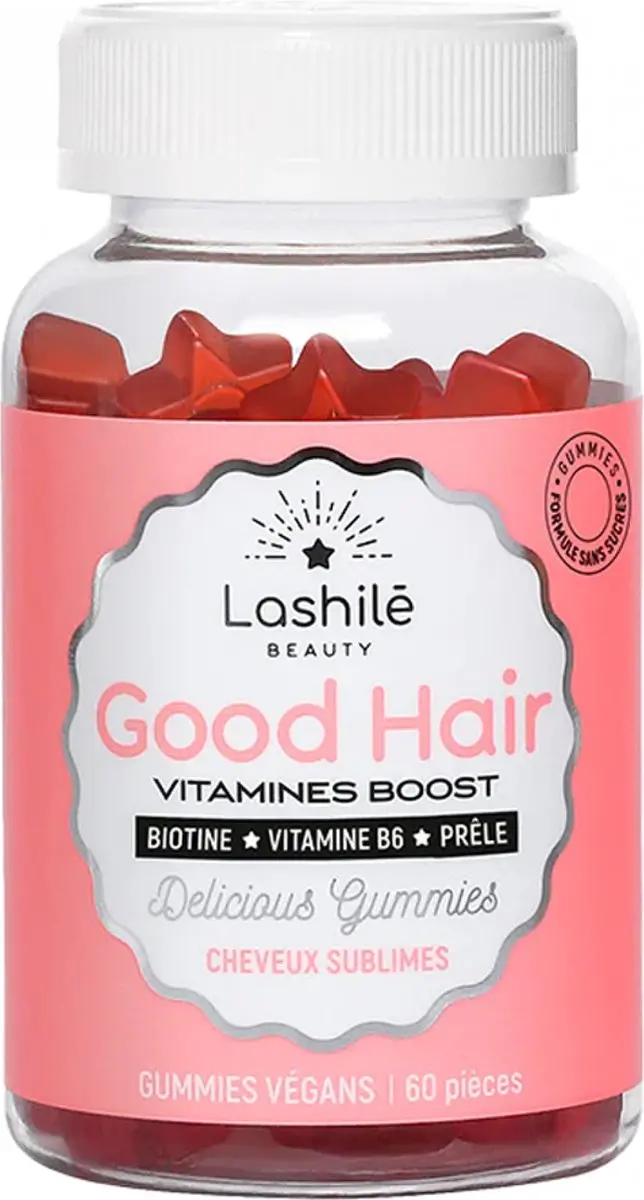 Lashilé Beauty Goed Haar Vitaminen Boost 60 Gummies