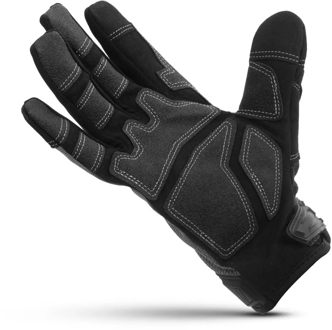 Handy Werkhandschoenen M - PVC Palm & Touchscreen - Zwart