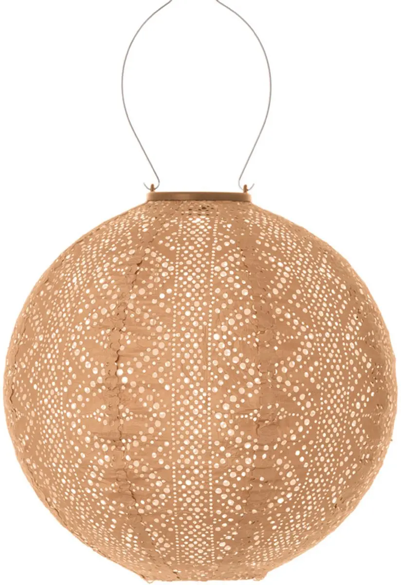Lumiz Solar Tafellamp Tulum Pueblo Set - 2 Stuks - Sage Green/Abrikoos
