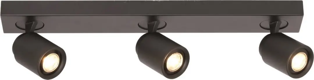 Freelight Razza Opbouwspot 3-punts - Zwart