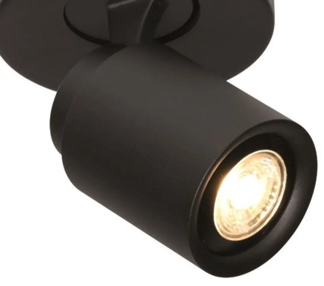 Freelight Razza Opbouwspot 3-punts - Zwart