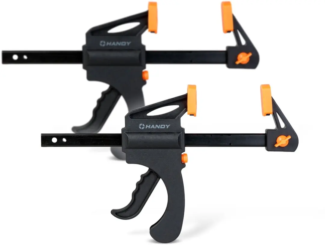 Handy Lijmklem Eenhands 300mm - Set van 2 - 500N - Zwart