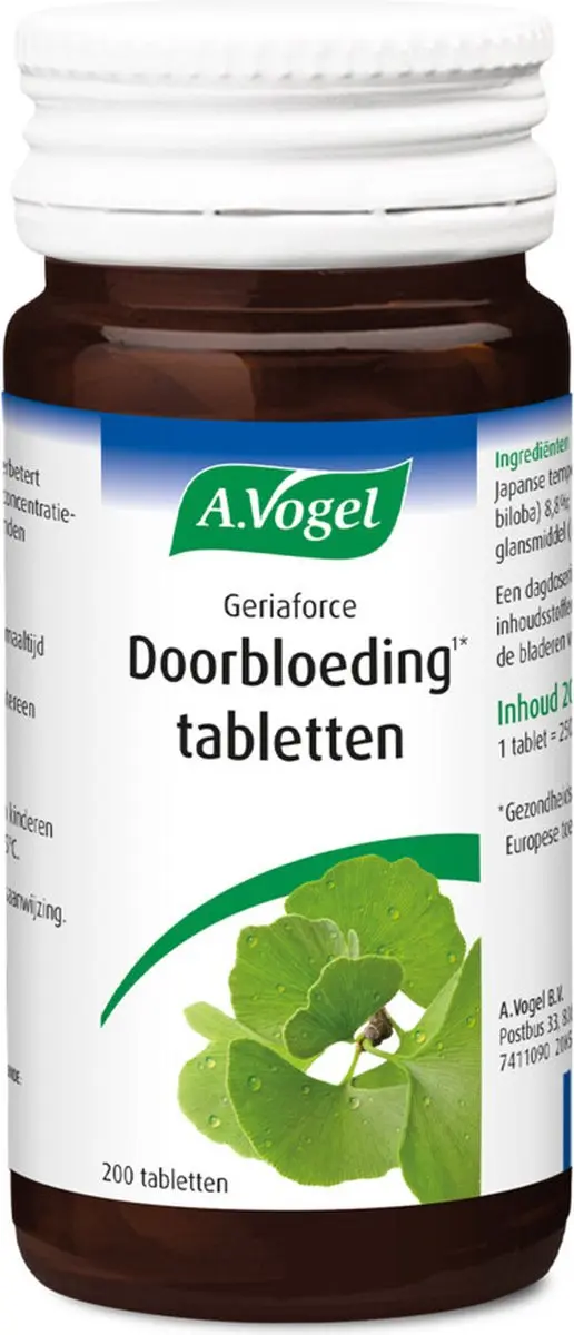 A.Vogel Geriaforce Doorbloeding