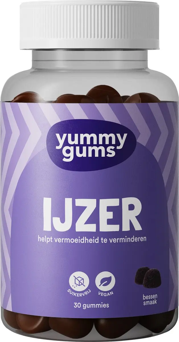 Yummygums IJzer Gummies 30 Stuks