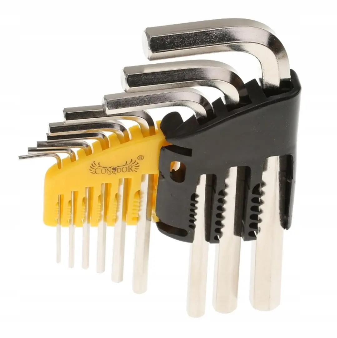 Condor 9-delige Inbussleutelset 1,5-10mm