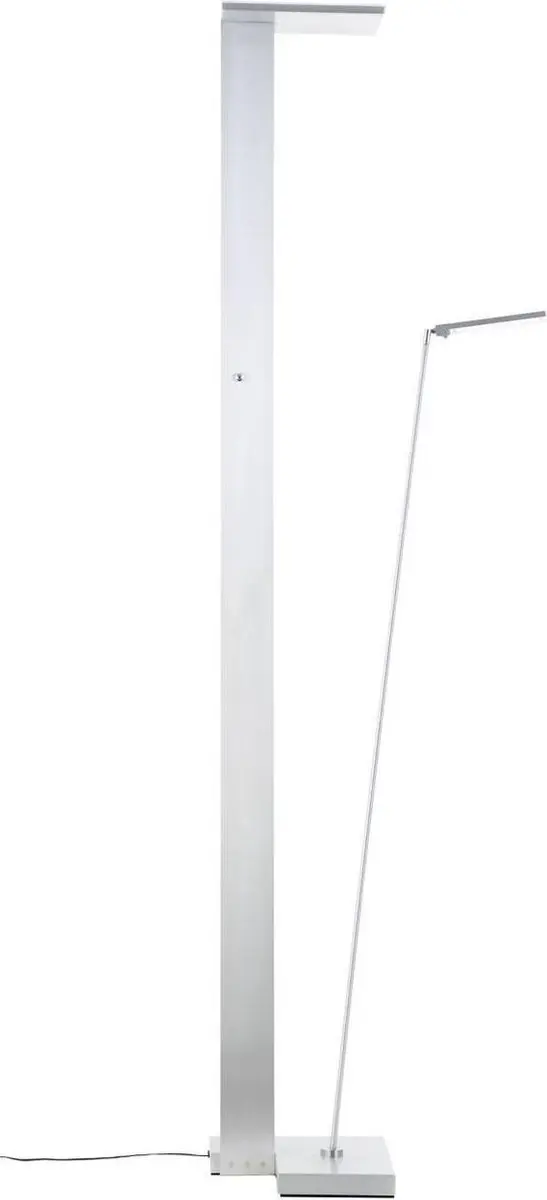 Brilliant 90° LED Vloerlamp 23,6W - 2690lm - 3000K - Zilver