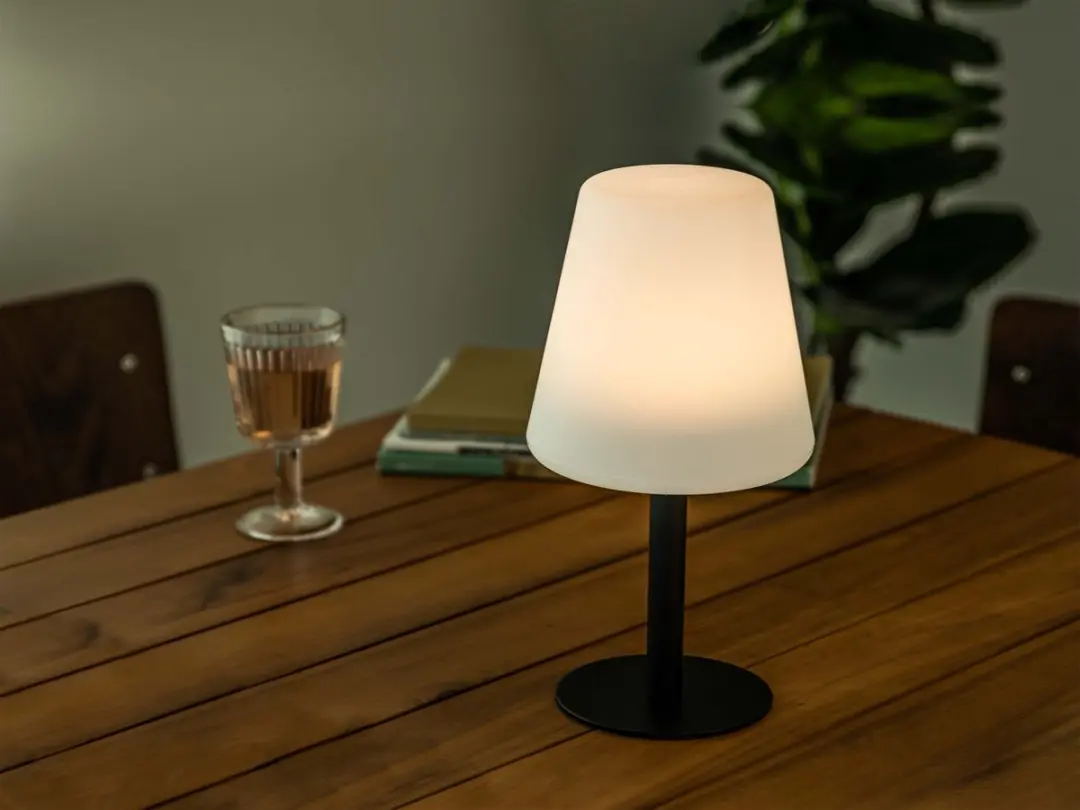 Gusta Solar Tafellamp 29cm - 4 Lichtpunten - Ø15.5cm