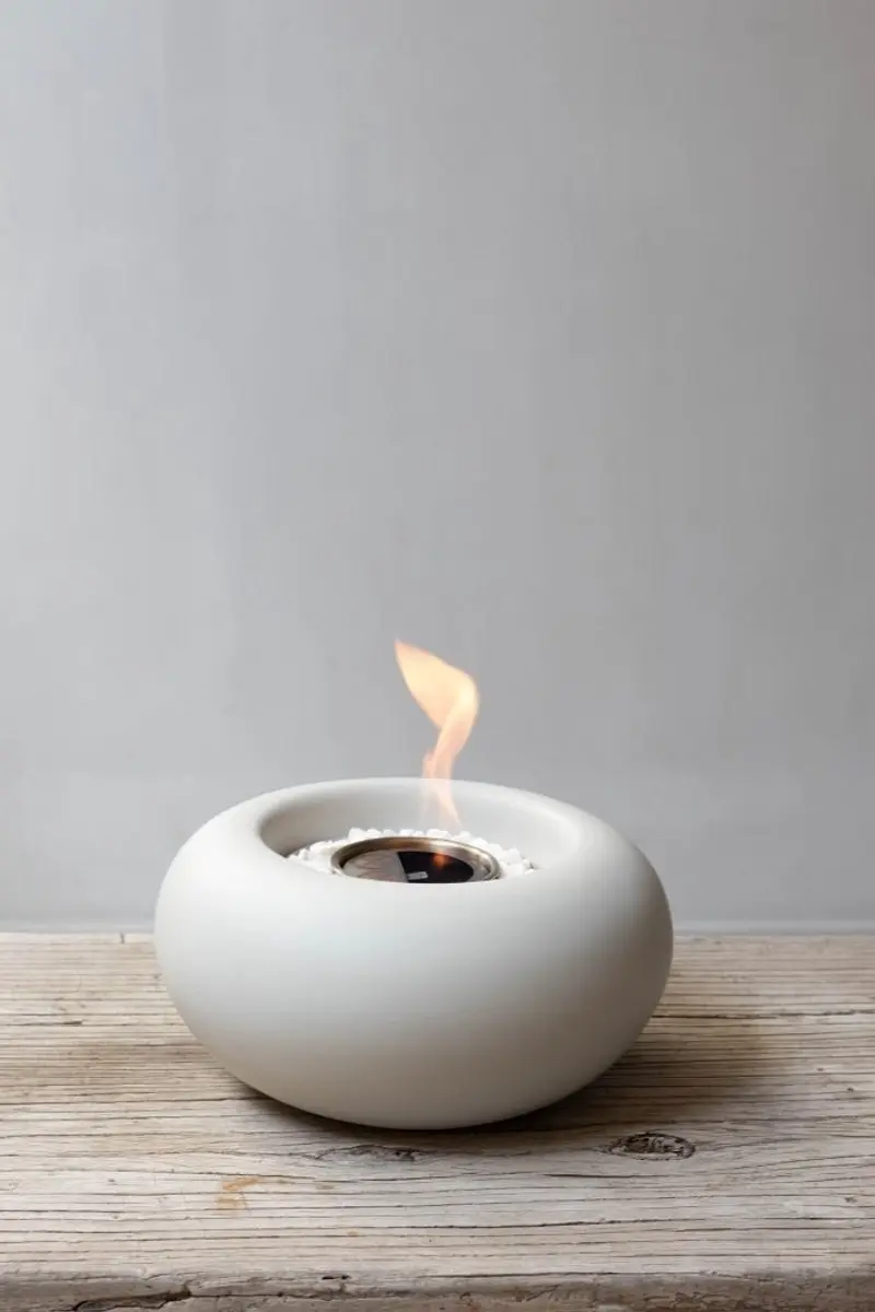 Leeff Fire Bowl 18571 Sfeerhaard - Wit - afbeelding 6 van 6
