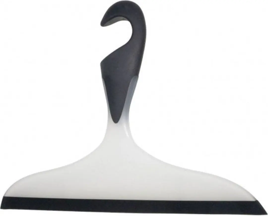 Wenko Tropic Douchewisser 17x23cm - Wit/Zwart