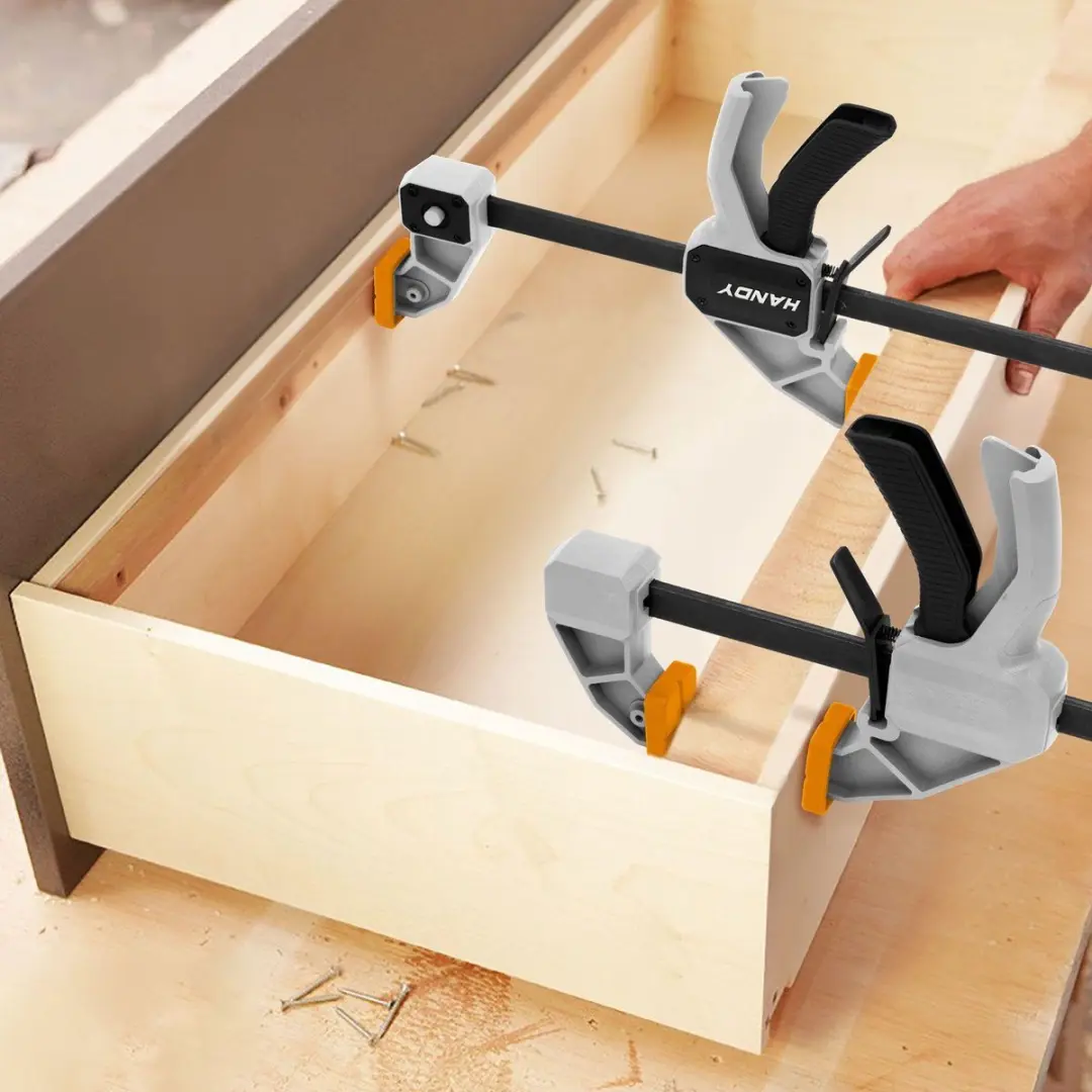 Handy Lijmtang 1200N - 31cm - Snelspanklem - Zwart/Wit