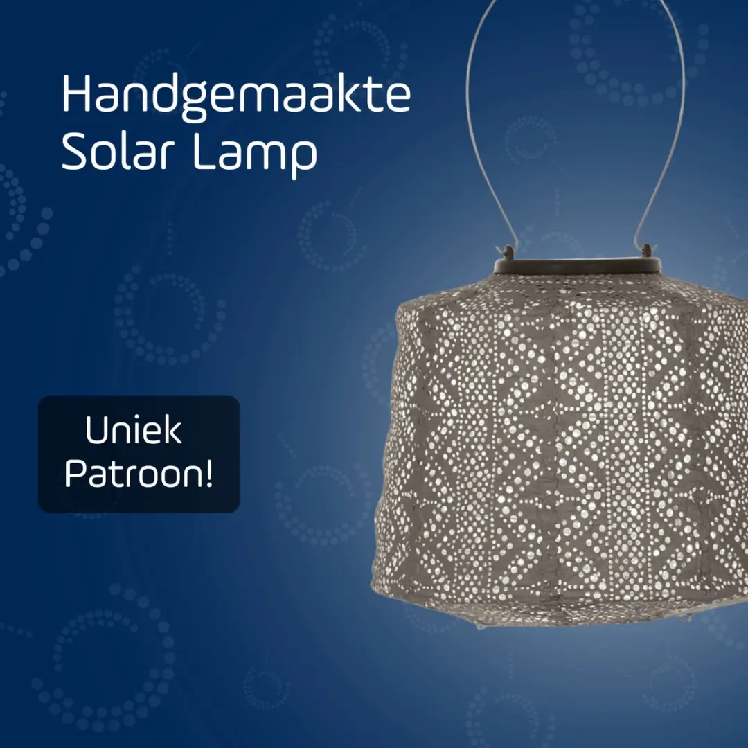 Lumiz Solar Tuinverlichting Lace 20cm - Taupe