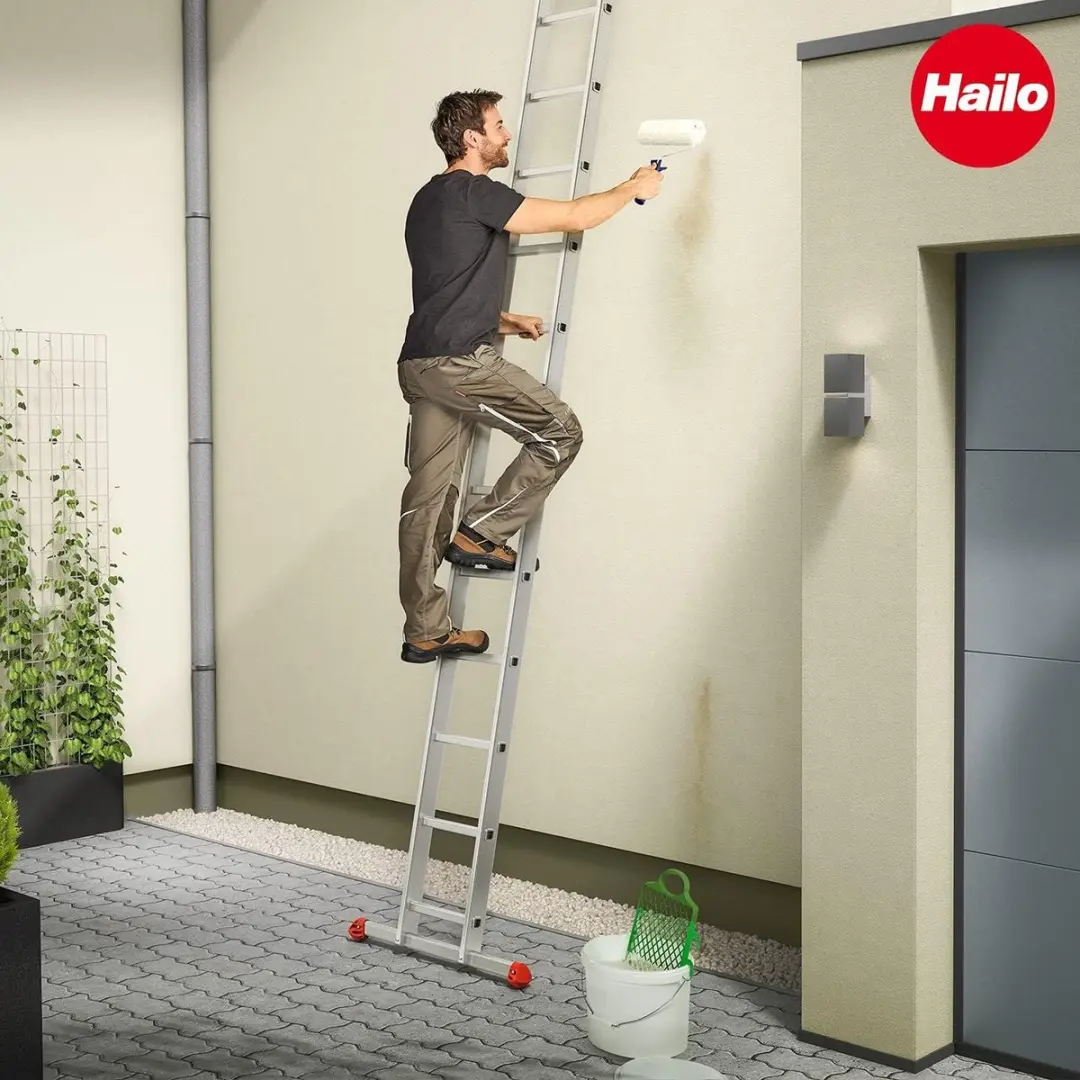 Hailo S60 ProfiStep UNO Aluminium Ladder - 15 Sporten