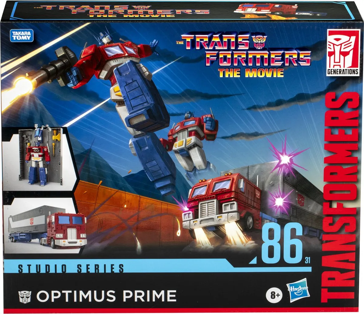 Hasbro Transformers Studio Series 86 Optimus Prime F85145L0 - Multi