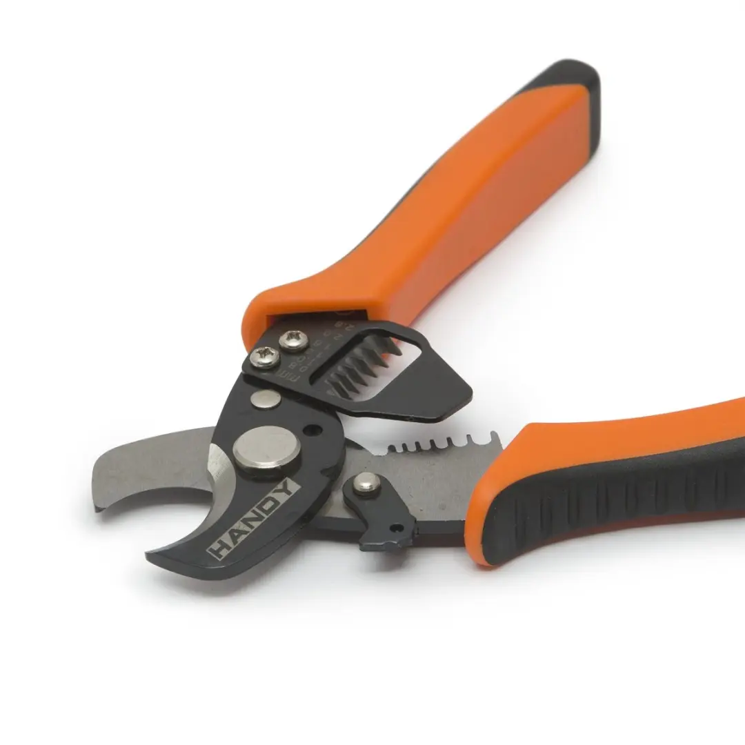 Handy Kabelstripper & Kniptang - AWG 20–10 / 0,8–2,6mm - Oranje/Zwart