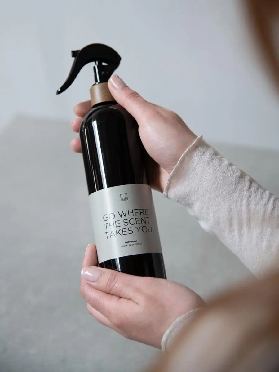 Leeff Roomspray Sensational Spices 500ml - Zwart