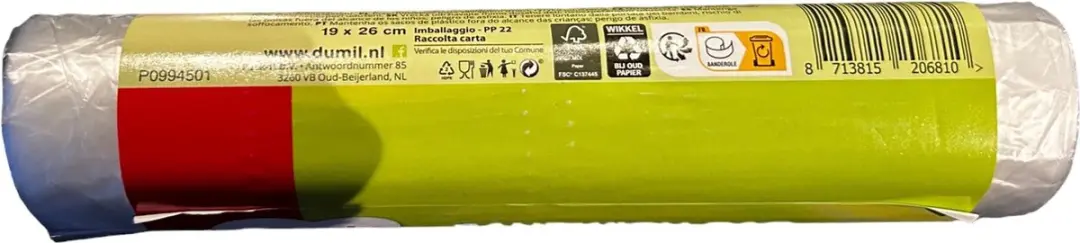 Dumil Boterhamzakjes Transparent 19x26cm - 150 Stuks