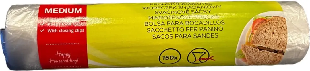 Dumil Boterhamzakjes Transparent 19x26cm