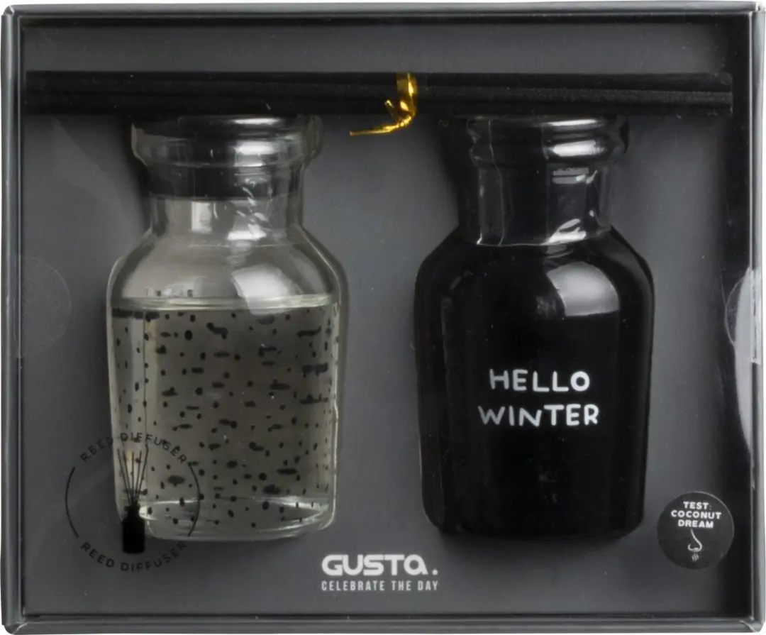 Gusta Hello Winter Geurstokjes 50ml - Set 2 Stuks