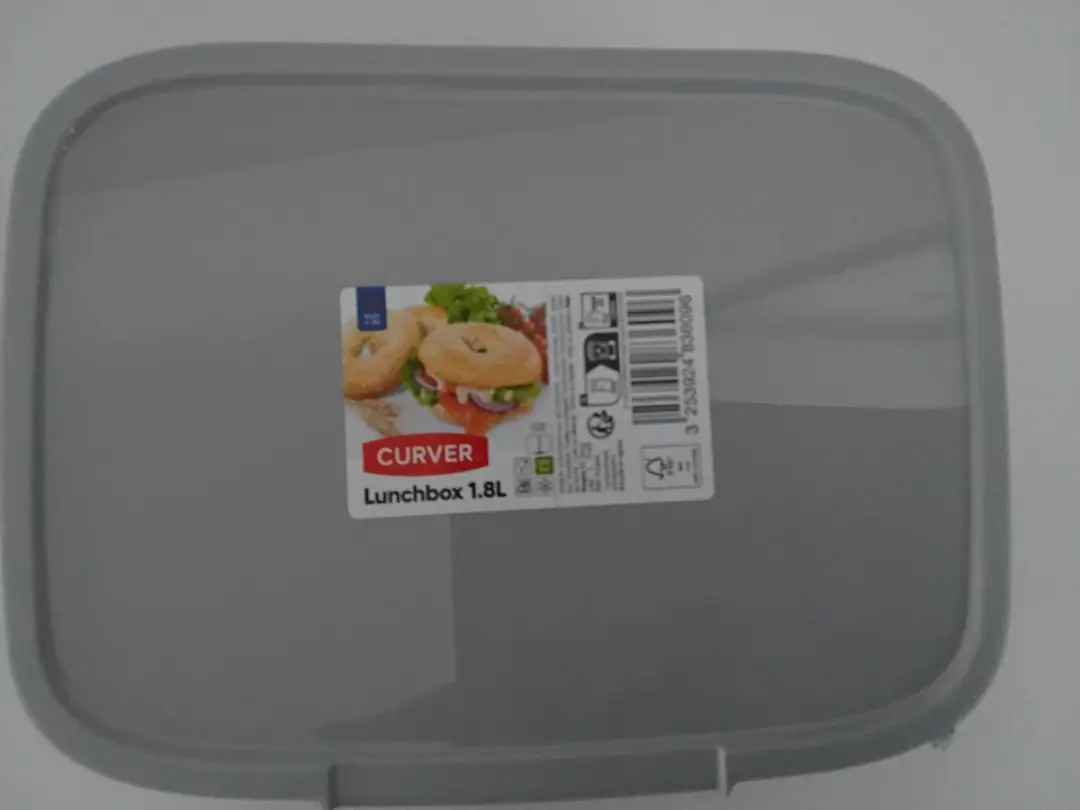 Curver Lunchbox 1.8L - Grijs - 2 Vakken