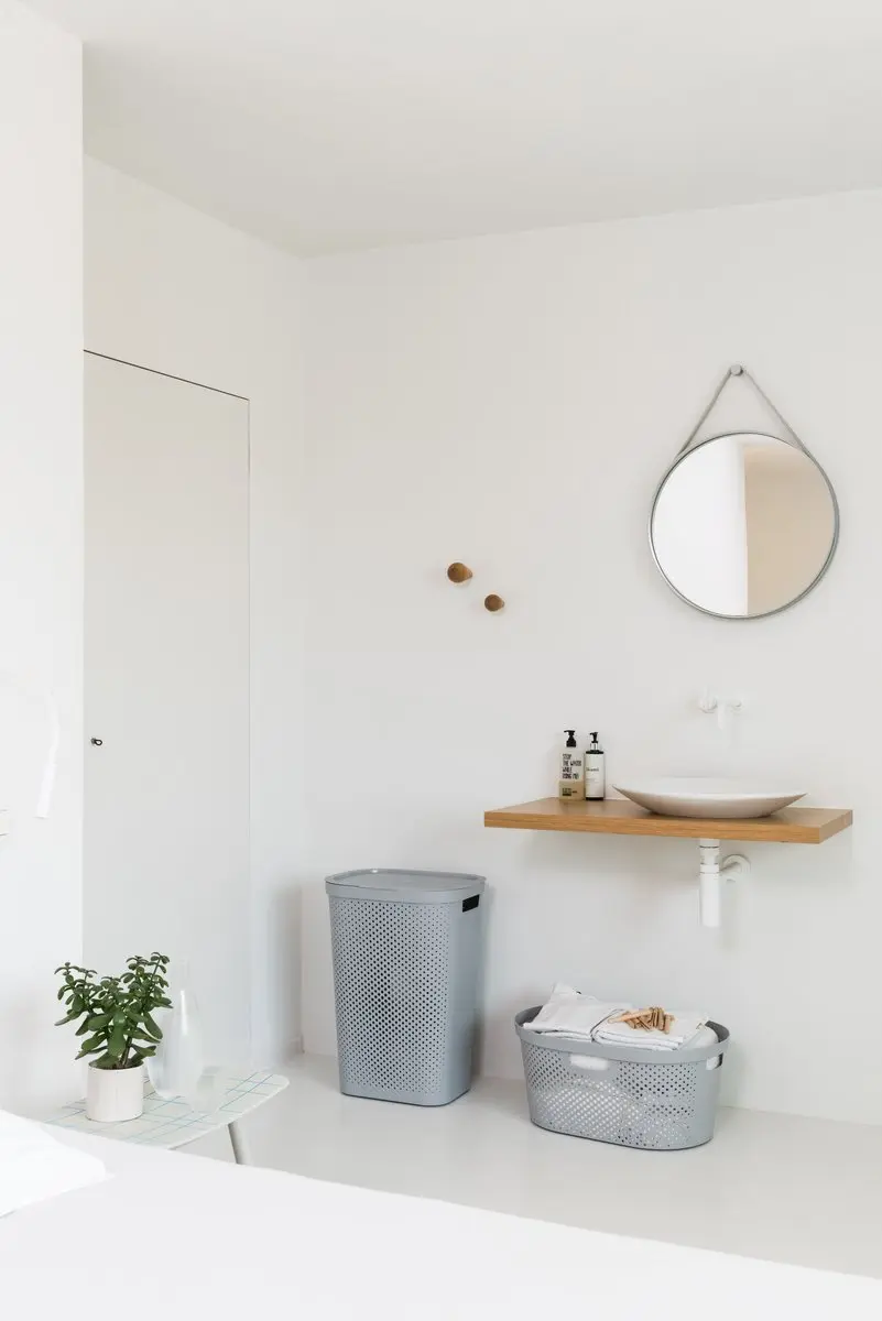 Curver Infinity Recycled Wasmand 40L - Grijs