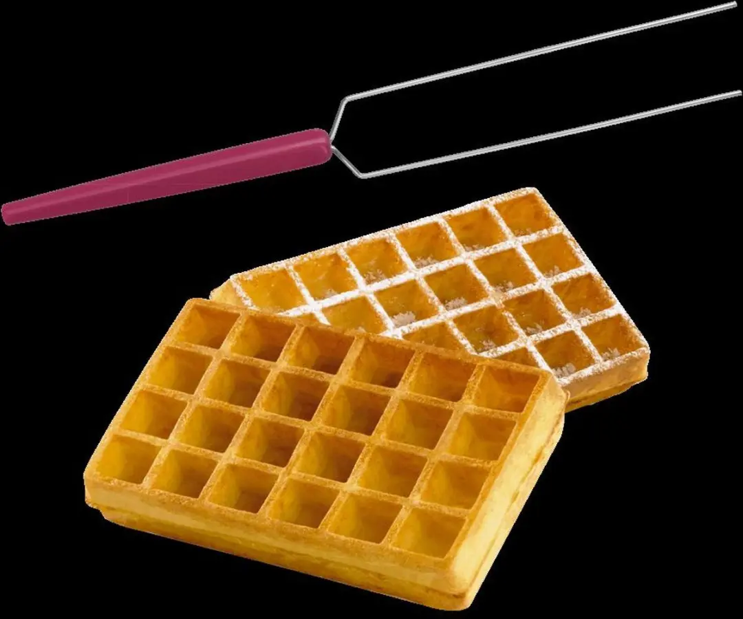 Metaltex Dolceforno Wafelvork RVS 14cm