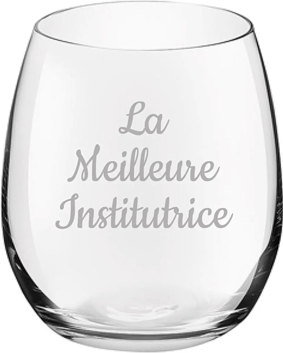Royal Leerdam Drinkglas La Meilleure Institutrice 39cl