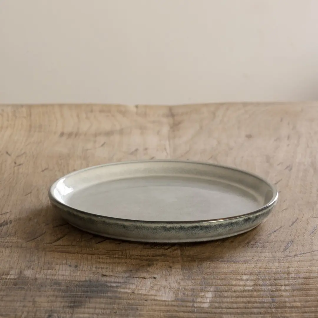 Dutch Rose Serenity Borden Ø18,5cm Grijs - Stoneware