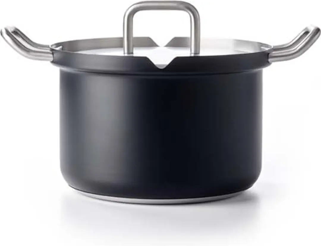BK Q-linair Master Black Pannenset 4-delig - 16/18/20cm - Zwart