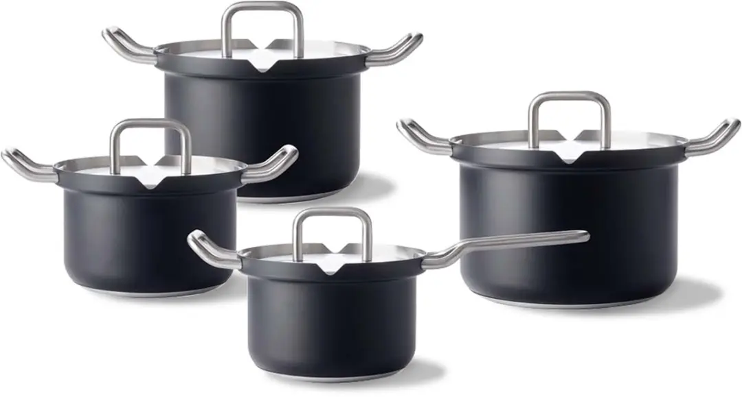 BK Q-linair Master Black Pannenset 4-delig